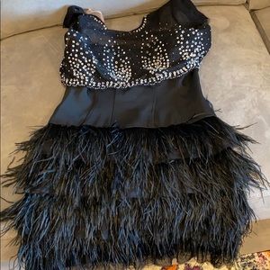 BCBG couture style dress